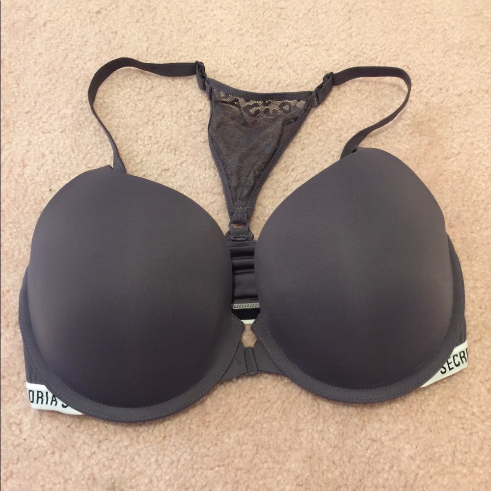 Purple Victoria’s Secret Band Front Close Bra